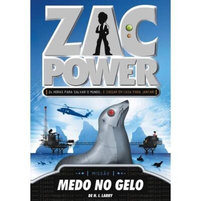 Livro Zac Power 4. Medo no Gelo - H. I. Larry