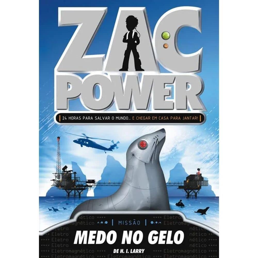 Livro Zac Power 4. Medo no Gelo - H. I. Larry