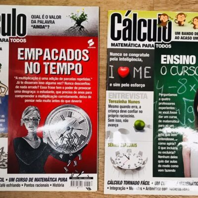 Kit 02 Revistas Cálculo: Matemática Para Todos