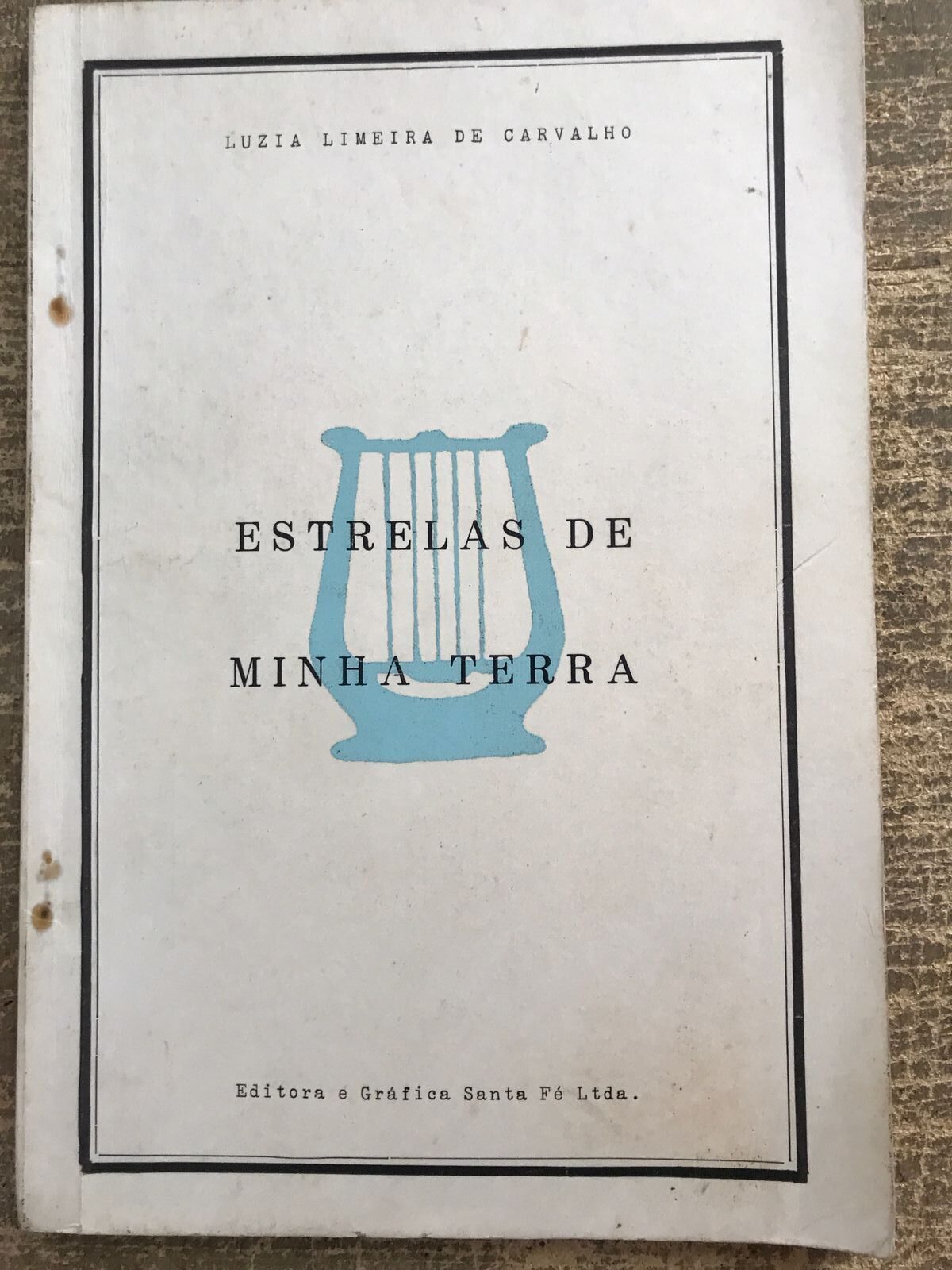 Livro Estrelas De Minha Terra - Luiza Limeira De Carvalho