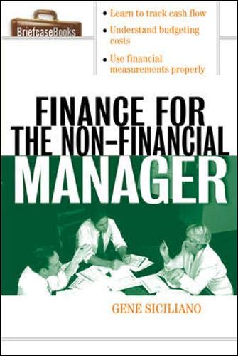 Finance for Non-Financial Managers - Gene Siciliano
