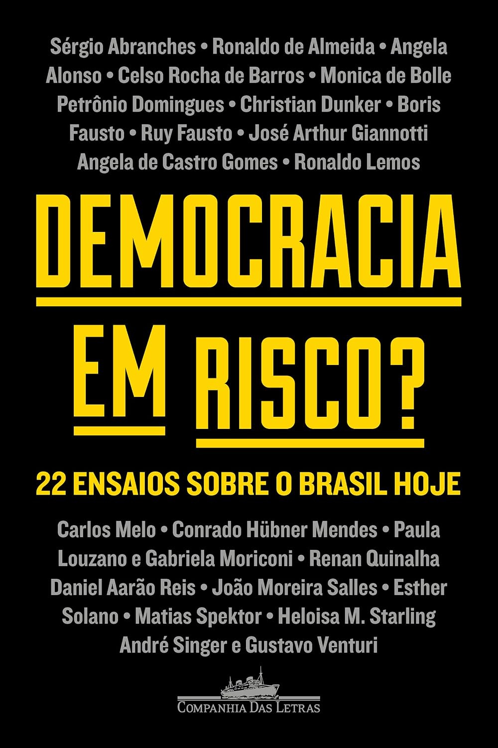 Democracia Em Risco?: 22 Ensaios Sobre O Brasil Hoje