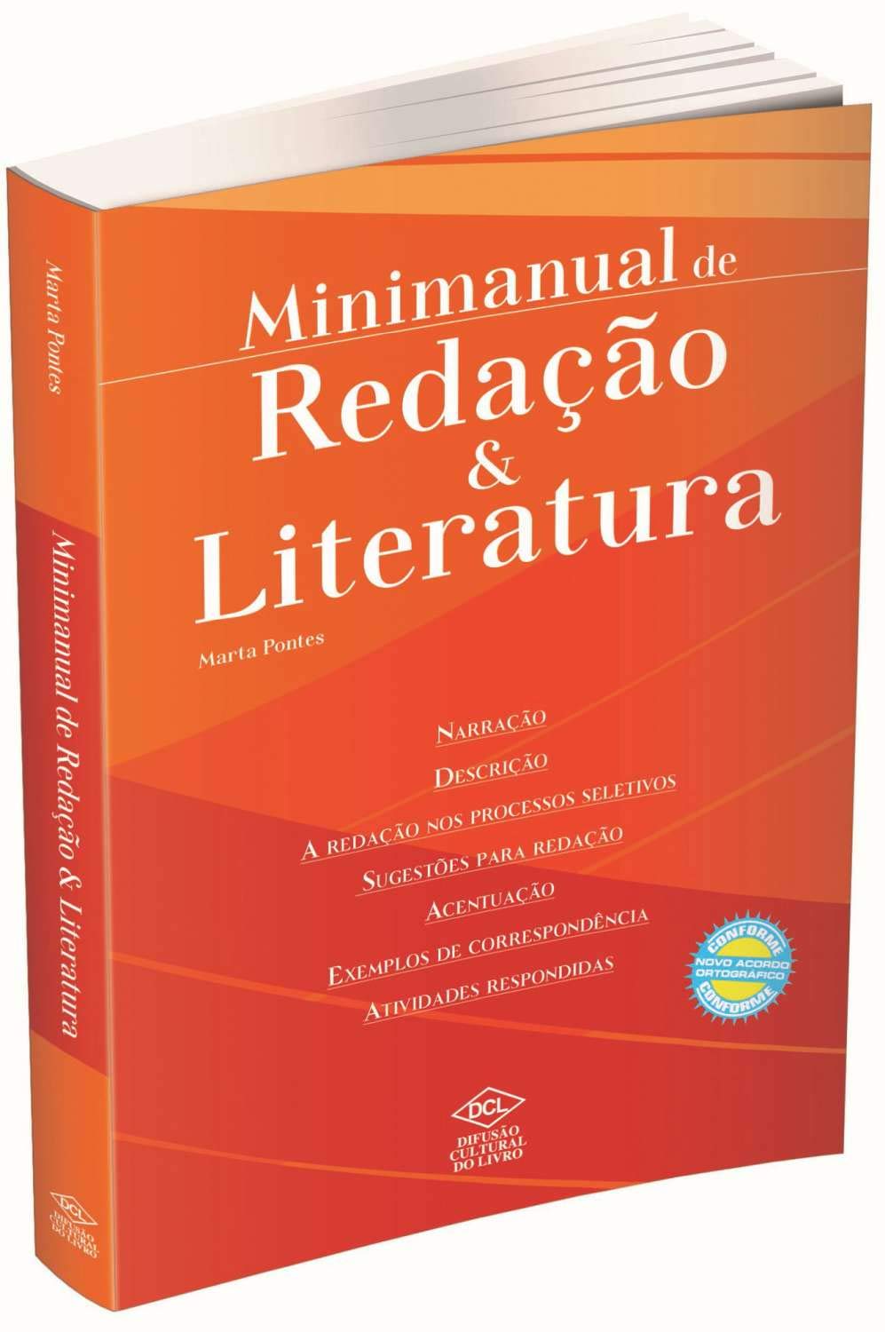 DCL Minimanual de Redação e Literatura, Multicores - Teresinha de Oliveira Ledo