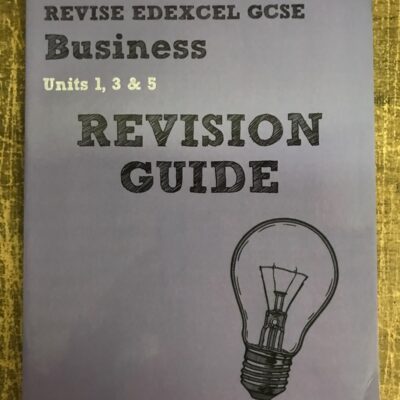 Revise Edexcel Gcse Business Revision Guide - Rob Jones