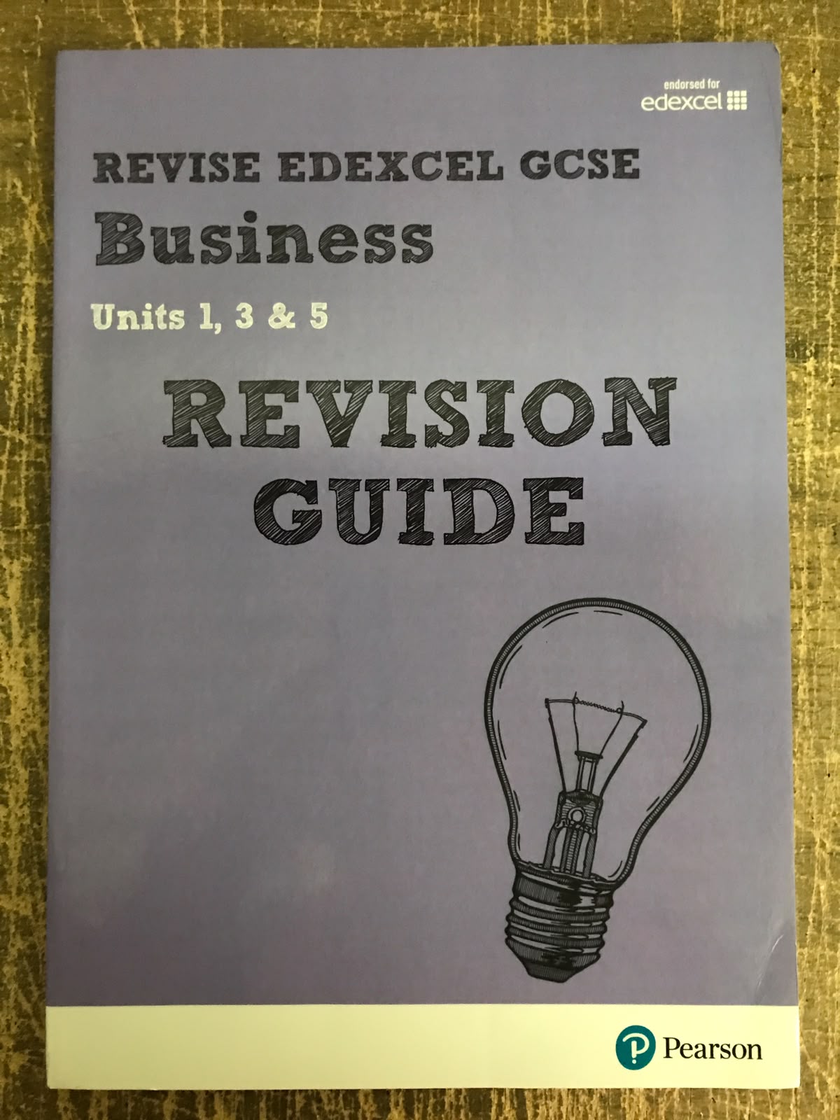 Revise Edexcel Gcse Business Revision Guide - Rob Jones